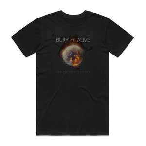 Bury Me Alive Unexpected Miseries Album Cover T-Shirt Black Bury Me Alive Unexpected Miseries Album Cover T-Shirt Black