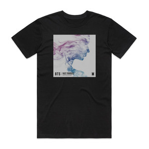 Bangtan Boys Face Yourself Album Cover T-Shirt Black Bangtan Boys Face Yourself Album Cover T-Shirt Black