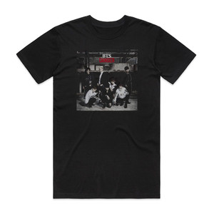 Bangtan Boys Danger Album Cover T-Shirt Black Bangtan Boys Danger Album Cover T-Shirt Black