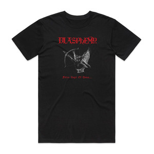 Blasphemy Fallen Angel Of Doom Album Cover T-Shirt Black Blasphemy Fallen Angel Of Doom Album Cover T-Shirt Black