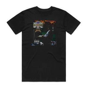 Bubba Sparxxx Dark Days Bright Nights Album Cover T-Shirt Black Bubba Sparxxx Dark Days Bright Nights Album Cover T-Shirt Black