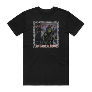 Blue Oyster Cult Dont Fear The Reaper The Best Of Blue Yster Cult Album Cover T-Shirt Black