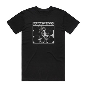 Babasonicos Mucho Album Cover T-Shirt Black