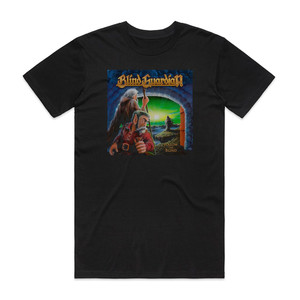 Blind Guardian Follow The Blind Album Cover T-Shirt Black Blind Guardian Follow The Blind Album Cover T-Shirt Black
