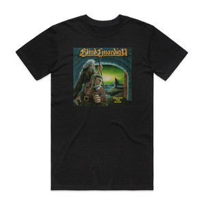 Blind Guardian Follow The Blind 2 Album Cover T-Shirt Black Blind Guardian Follow The Blind 2 Album Cover T-Shirt Black