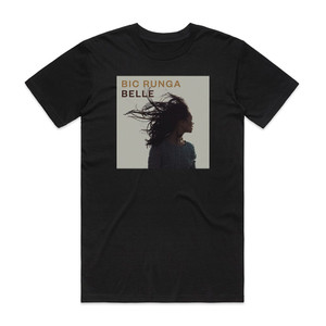 Bic Runga Belle Album Cover T-Shirt Black Bic Runga Belle Album Cover T-Shirt Black