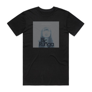 Bic Runga Anthology Album Cover T-Shirt Black Bic Runga Anthology Album Cover T-Shirt Black