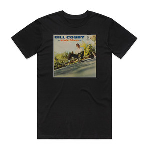 Bill Cosby Wonderfulness Album Cover T-Shirt Black Bill Cosby Wonderfulness Album Cover T-Shirt Black
