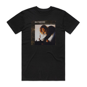Baltimoore Theres No Danger On The Roof Album Cover T-Shirt Black Baltimoore Theres No Danger On The Roof Album Cover T-Shirt Black