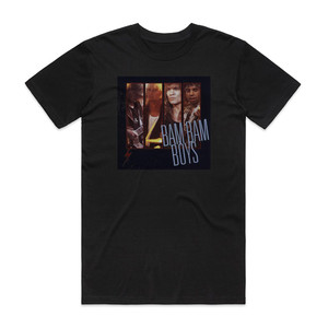 Bam Bam Boys Bam Bam Boys Album Cover T-Shirt Black Bam Bam Boys Bam Bam Boys Album Cover T-Shirt Black