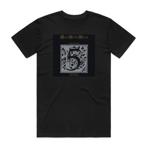 Bad Boys Blue The Fifth Album Cover T-Shirt Black Bad Boys Blue The Fifth Album Cover T-Shirt Black