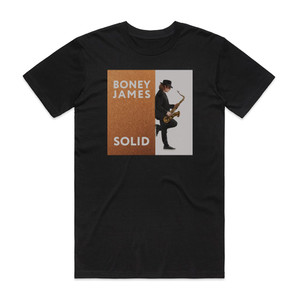 Boney James Solid Album Cover T-Shirt Black