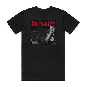 Ben Folds Ben Folds Live Album Cover T-Shirt Black