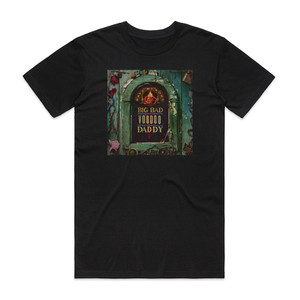Big Bad Voodoo Daddy Save My Soul Album Cover T-Shirt Black Big Bad Voodoo Daddy Save My Soul Album Cover T-Shirt Black