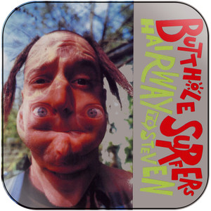 Butthole Surfers Independent Worm Saloon Album Cover Sticker Album Cover Sticker