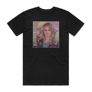 Bonnie Tyler The Best Is Yet To Come Album Cover T-Shirt Black Bonnie Tyler The Best Is Yet To Come Album Cover T-Shirt Black