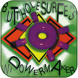 Butthole Surfers Ppoommaalluu Album Cover Sticker Album Cover Sticker