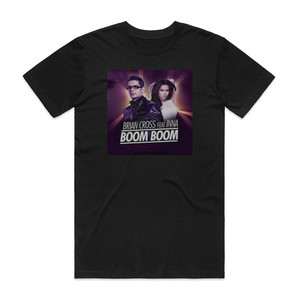 Brian Cross Boom Boom Album Cover T-Shirt Black
