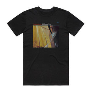 Bill Evans Trio Explorations Album Cover T-Shirt Black Bill Evans Trio Explorations Album Cover T-Shirt Black