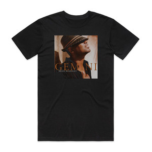 Brian McKnight Gemini Album Cover T-Shirt Black Brian McKnight Gemini Album Cover T-Shirt Black