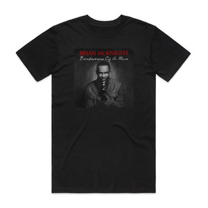 Brian McKnight Evolution Of A Man Album Cover T-Shirt Black