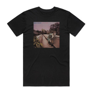 Billy Ocean City Limit Album Cover T-Shirt Black Billy Ocean City Limit Album Cover T-Shirt Black
