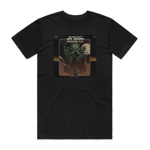 Black Sky Giant Planet Terror Album Cover T-Shirt Black