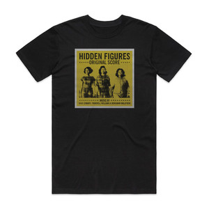 Benjamin Wallfisch Hidden Figures Album Cover T-Shirt Black Benjamin Wallfisch Hidden Figures Album Cover T-Shirt Black