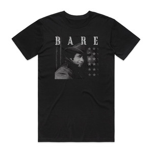 Bobby Bare Bare Album Cover T-Shirt Black Bobby Bare Bare Album Cover T-Shirt Black