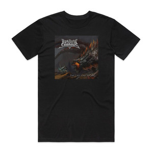 Burning Shadows The Last One To Fall Ep Album Cover T-Shirt Black Burning Shadows The Last One To Fall Ep Album Cover T-Shirt Black
