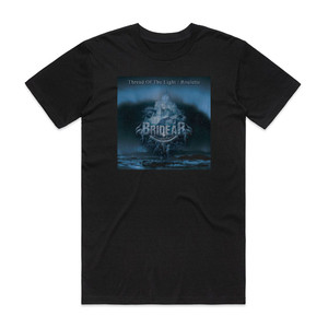 Bridear Thread Of The Light Roulette Album Cover T-Shirt Black Bridear Thread Of The Light Roulette Album Cover T-Shirt Black