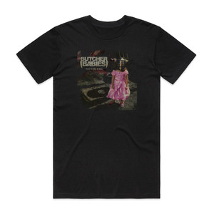 Butcher Babies Take It Like A Man Album Cover T-Shirt Black Butcher Babies Take It Like A Man Album Cover T-Shirt Black