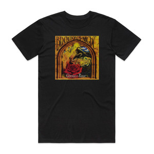 Blackmores Night Ghost Of A Rose Album Cover T-Shirt Black Blackmores Night Ghost Of A Rose Album Cover T-Shirt Black