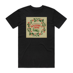 Blackmores Night Here We Come A Caroling Album Cover T-Shirt Black Blackmores Night Here We Come A Caroling Album Cover T-Shirt Black