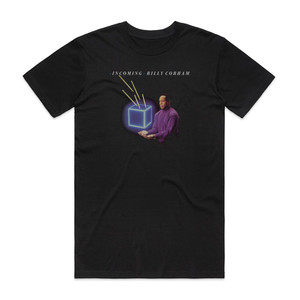 Billy Cobham Incoming Album Cover T-Shirt Black Billy Cobham Incoming Album Cover T-Shirt Black