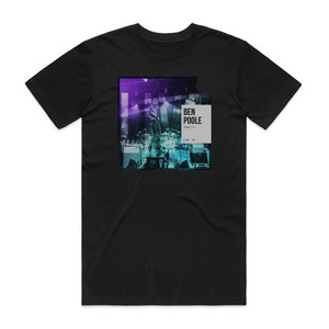 Ben Poole Trio Live 19 Album Cover T-Shirt Black Ben Poole Trio Live 19 Album Cover T-Shirt Black