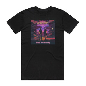 Becko New Odissea Album Cover T-Shirt Black Becko New Odissea Album Cover T-Shirt Black
