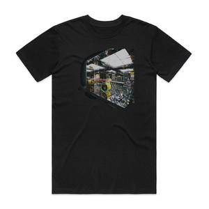 Battles Mirrored Album Cover T-Shirt Black