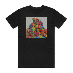 Battles Dross Glop Album Cover T-Shirt Black