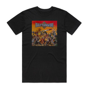 Bolt Thrower War Master Album Cover T-Shirt Black Bolt Thrower War Master Album Cover T-Shirt Black