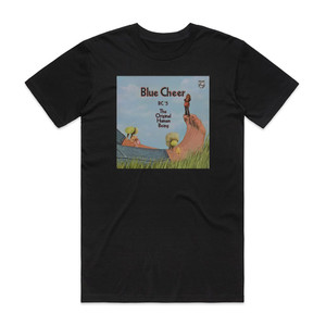 Blue Cheer The Original Human Being 1 Album Cover T-Shirt Black Blue Cheer The Original Human Being 1 Album Cover T-Shirt Black