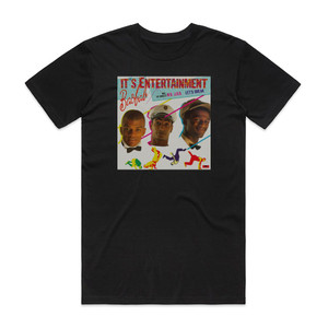 Baobab Its Entertainment Album Cover T-Shirt Black Baobab Its Entertainment Album Cover T-Shirt Black