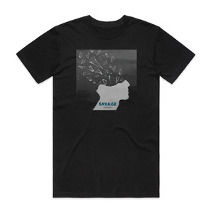 Bursters Savage Album Cover T-Shirt Black