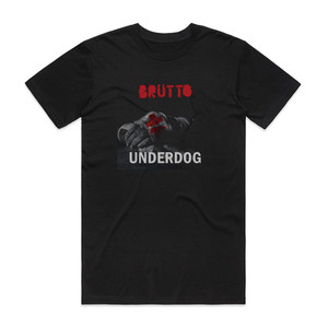 Brutto Underdog Album Cover T-Shirt Black