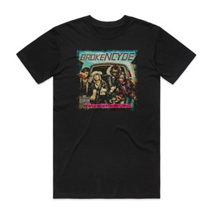 brokeNCYDE Im Not A Fan But The Kids Like It Album Cover T-Shirt Black