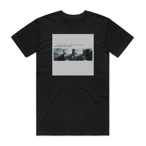 Blue Highway Through The Window Of A Train Album Cover T-Shirt Black