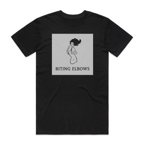 Biting Elbows Biting Elbows Album Cover T-Shirt Black