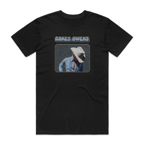 Bones Owens Bones Owens Album Cover T-Shirt Black Bones Owens Bones Owens Album Cover T-Shirt Black