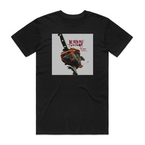 Bleeding Through This Is Love This Is Murderous Album Cover T-Shirt Black Bleeding Through This Is Love This Is Murderous Album Cover T-Shirt Black