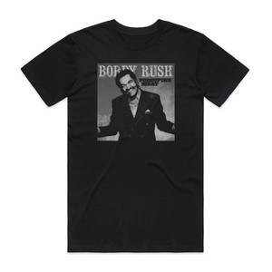 Bobby Rush Porcupine Meat 1 Album Cover T-Shirt Black Bobby Rush Porcupine Meat 1 Album Cover T-Shirt Black